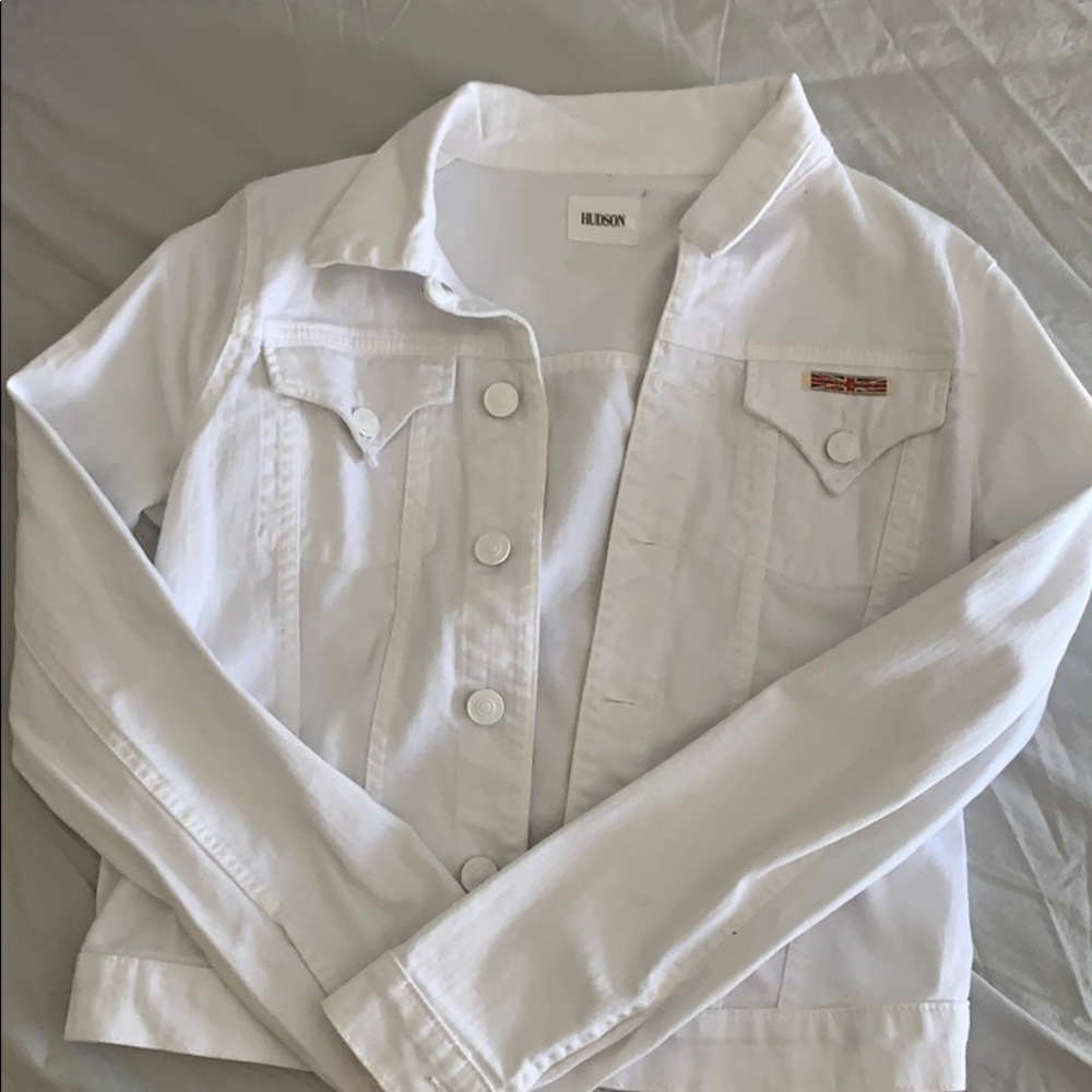 Hudson white Jean jacket